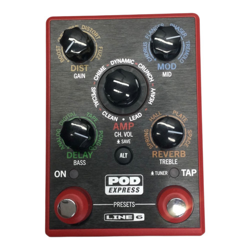 Vist Large View of Product Image Which is Used Line 6 Pod Express Multi-fx Pedal