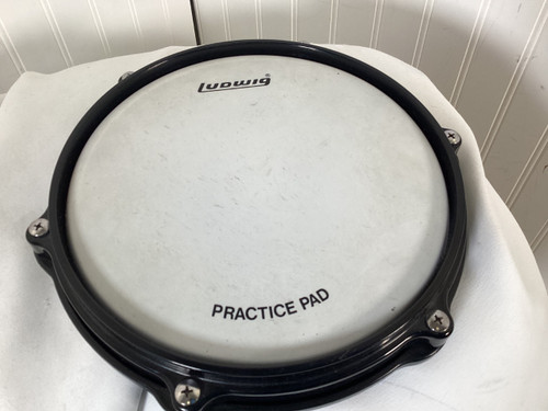 Vist Large View of Product Image Which is Used Ludwig 8 IN PRACTICE PAD Percussion Instrument