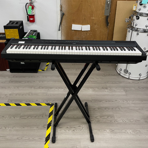 Vist Large View of Product Image Which is Used Yamaha P-115 W/AC 88-Key Keyboard 88-key