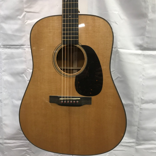 Vist Large View of Product Image Which is Used Martin D-18 MODERN DELUXE Solid Top Acoustic Guitar Natural