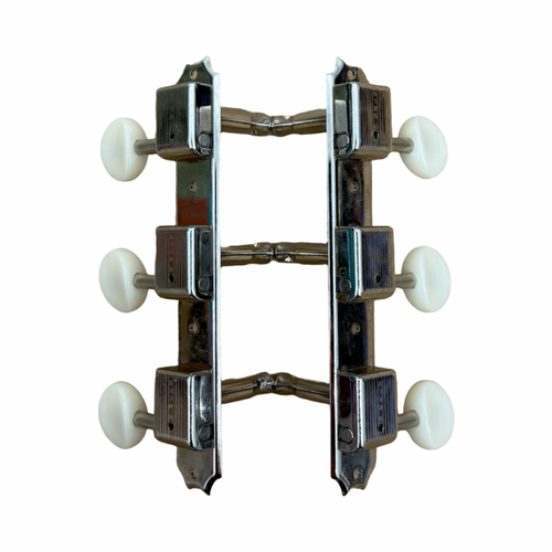 Vist Large View of Product Image Which is Used Kluson WD90NPP1 TRAD NICKEL SINGLE LINE TUNERS Guitar Hardware
