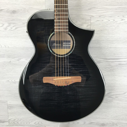 Vist Large View of Product Image Which is Used Ibanez AEWC400-TKS ACOUSTIC/ELECTRIC Laminate Top Acoustic Guitar Silver Burst