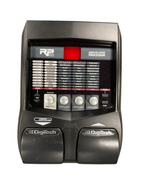Vist Large View of Product Image Which is Used Digitech RP155 Amp Modeling Pedal