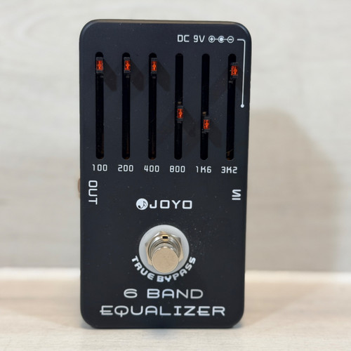 Vist Large View of Product Image Which is Used Joyo 6 BAND EQUALIZER EQ Pedal
