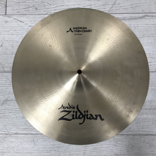 Vist Large View of Product Image Which is Used Zildjian A Medium Thin 16" Crash Cymbal