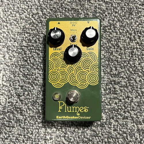 Vist Large View of Product Image Which is Used EARTHQUAKER DEVICES PLUMES Guitar Overdrive Pedal