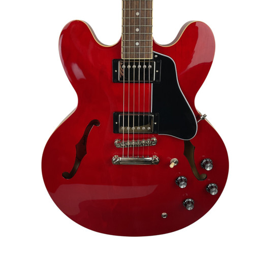 Vist Large View of Product Image Which is Used Epiphone INSPIRED BY GIBSON ES-335 Semi-Hollow Electric Guitar Red 6-String