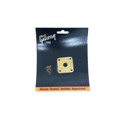 Vist Large View of Product Image Which is Used Gibson PRJP020 GOLD JACK PLATE Guitar Accessory