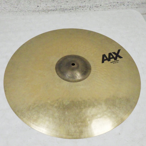 Vist Large View of Product Image Which is Used Sabian AAX medium Ride 21 Inch Ride Cymbal 21"