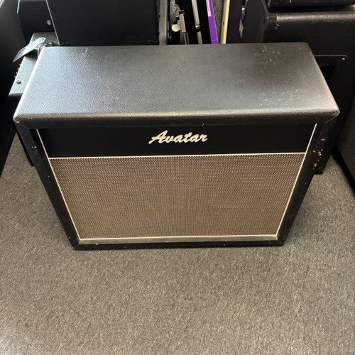 Vist Large View of Product Image Which is Used Avatar 2X12 G12M 4 OHM 2 x 12 Guitar Speaker Cabinet 2 x 12