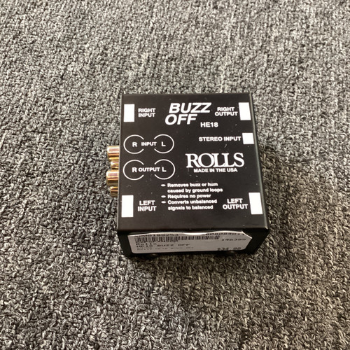 Vist Large View of Product Image Which is Used Rolls HE18 BUZZ OFF Pro Sound Effects Unit