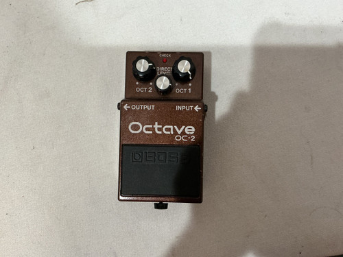 Vist Large View of Product Image Which is Used Boss OC2 Vintage Guitar Effects Pedal