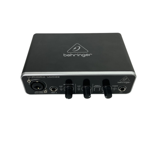 Vist Large View of Product Image Which is Used Behringer U-PHORIA UMC22 Computer Interface 2 A/D Recording Inputs