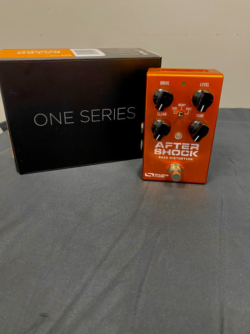 Vist Large View of Product Image Which is Used Source Audio AFTERSHOCK BASS DISTORTION Distortion Pedal