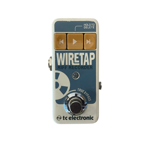 Vist Large View of Product Image Which is Used TC Electronic WIRETAP Looper Pedal