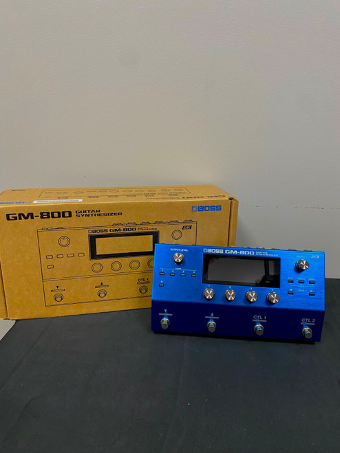 Vist Large View of Product Image Which is Used Boss GM-800 GUITAR SYNTH W/ GK-5 PICKUP Floorboard Effect