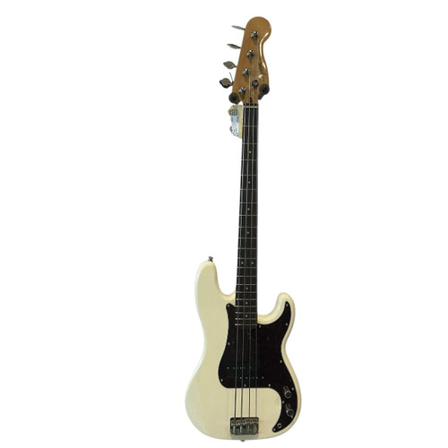 Vist Large View of Product Image Which is Used Squier 60S P BASS P Type Bass Guitar White 4-String