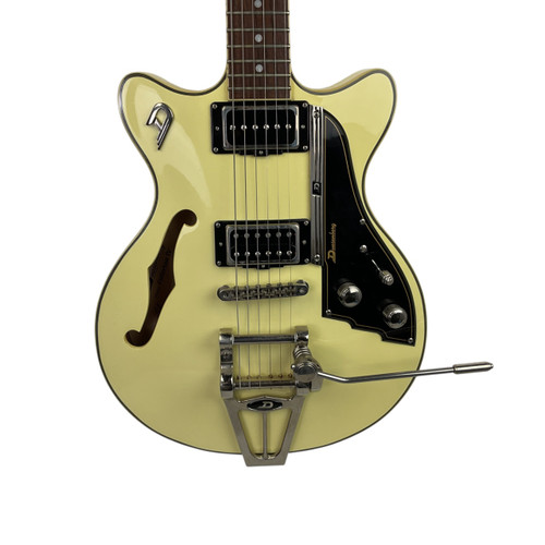 Vist Large View of Product Image Which is Used Duesenberg FULLERTON TV Semi-Hollow Electric Guitar White 6-String