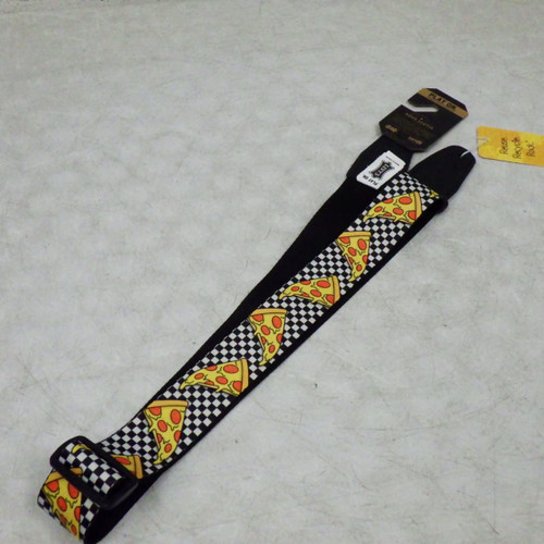 Vist Large View of Product Image Which is Used Levy's PIZZA STRAP Guitar Accessory