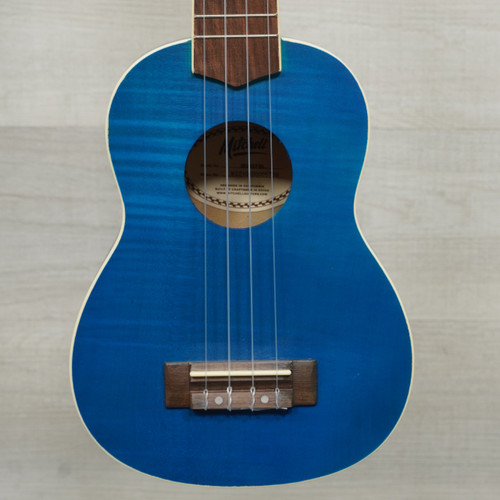 Vist Large View of Product Image Which is Used Mitchell MU45FBL Ukulele Blue