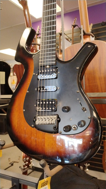 Vist Large View of Product Image Which is Used Parker NITEFLY V8 Pointy Electric Guitar Tobacco Sunburst 6-String