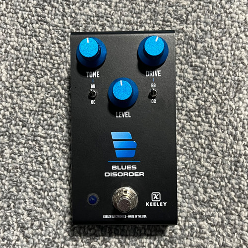 Vist Large View of Product Image Which is Used KEELEY BLUES DISORDER Guitar Overdrive Pedal