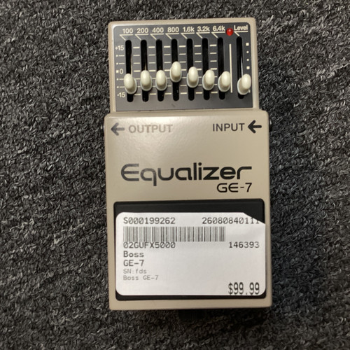 Vist Large View of Product Image Which is Used Boss GE-7 EQ Pedal