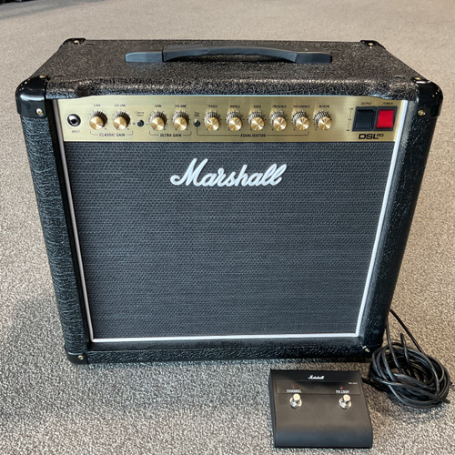 Vist Large View of Product Image Which is Used MARSHALL DSL 20  Tube Combo Amplifier