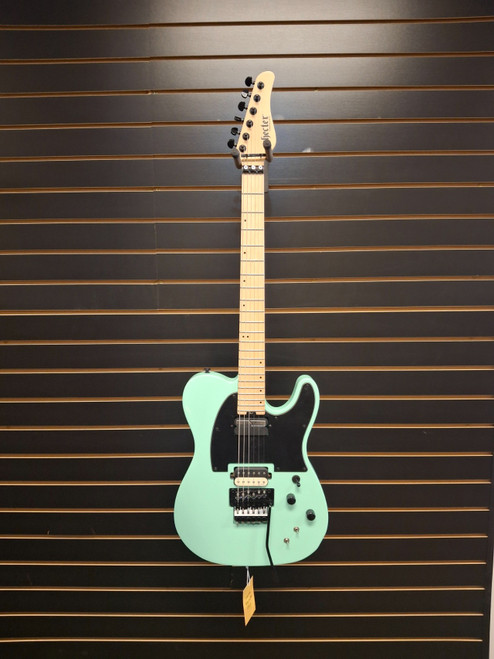 Vist Large View of Product Image Which is Used Schecter SUN VALLEY SUPER SHREDDER FR T Type Electric Guitar Green 6-String