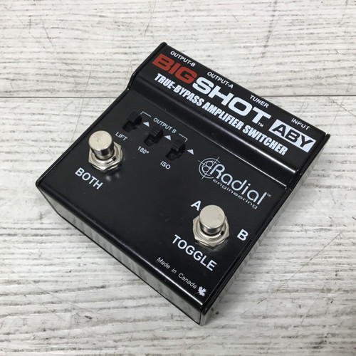 Vist Large View of Product Image Which is Used Radial Engineering Big Shot ABY Switch Pedal