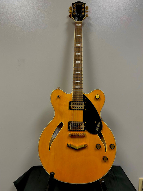 Vist Large View of Product Image Which is Used Gretsch STREAMLINER CAT-EYE Semi-Hollow Electric Guitar Amber 6-String