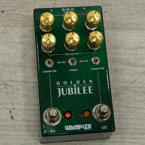 Vist Large View of Product Image Which is Used Wampler Golden Jubilee Distortion Pedal