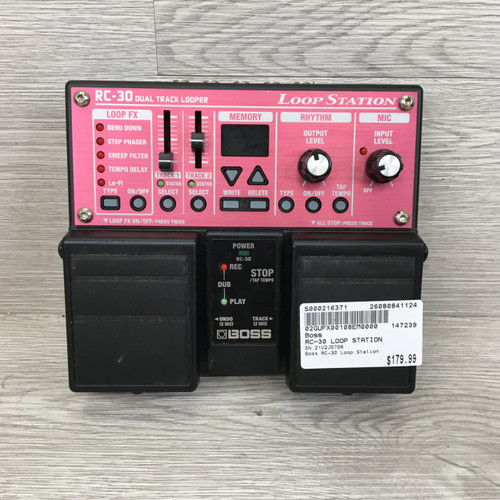Vist Large View of Product Image Which is Used Boss RC-30 LOOP STATION Looper Pedal