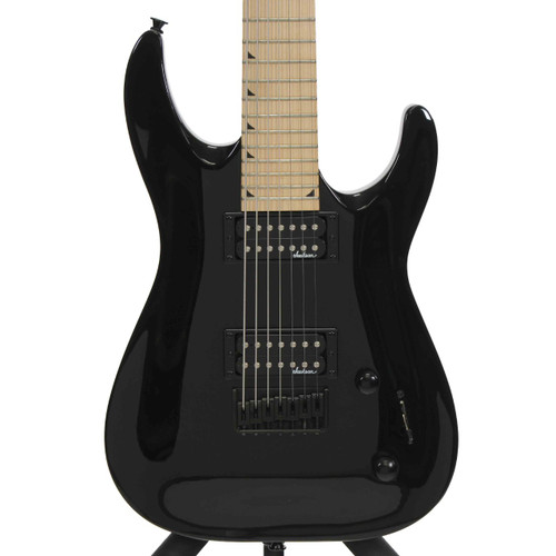 Vist Large View of Product Image Which is Used Jackson JS22 7M Super S Electric Guitar Black 7-String