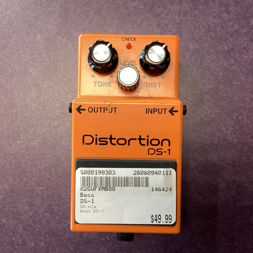Vist Large View of Product Image Which is Used Boss DS-1 Distortion Pedal
