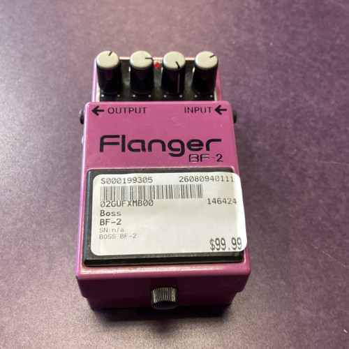 Vist Large View of Product Image Which is Used Boss BF-2 Flanger Pedal