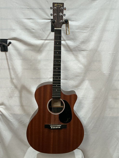 Vist Large View of Product Image Which is Used Martin GPC-X2E MACCASARE Solid Top Acoustic Guitar Wood