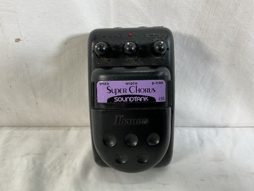 Vist Large View of Product Image Which is Used Ibanez SOUNDTANK BASS CHORUS Chorus Pedal