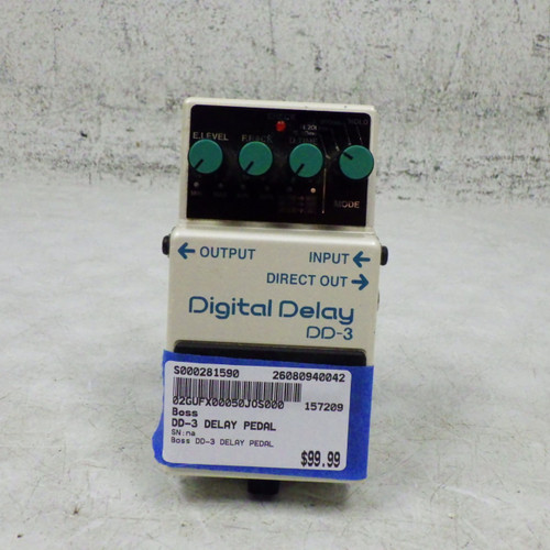 Vist Large View of Product Image Which is Used Boss DD-3 DELAY PEDAL Delay Pedal