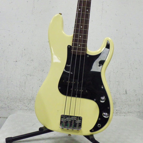 Vist Large View of Product Image Which is Used Memphis P STYLE BASS Vintage Bass Guitar Yellow 4-String