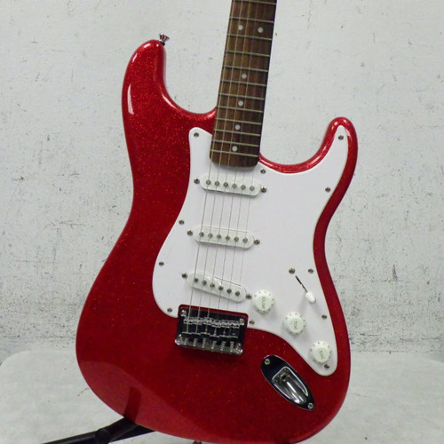Vist Large View of Product Image Which is Used Squier FSR Bullet Stratocaster S Type Electric Guitar Red 6-String