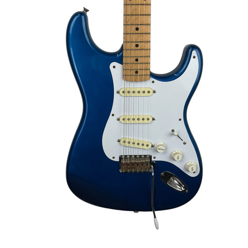 Vist Large View of Product Image Which is Used Fender 1988-89 ST-57 STRATOCASTER MIJ Vintage S Type Electric Guitar Blue 6-String