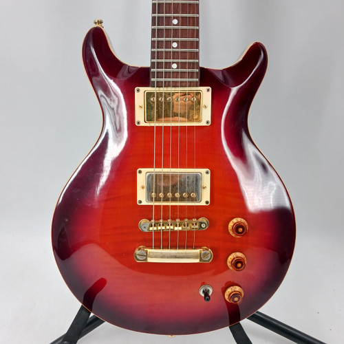 Vist Large View of Product Image Which is Used Hamer DOUBLE CUTAWAY KOREAN Double Cut Electric Guitar Sunburst 6-String
