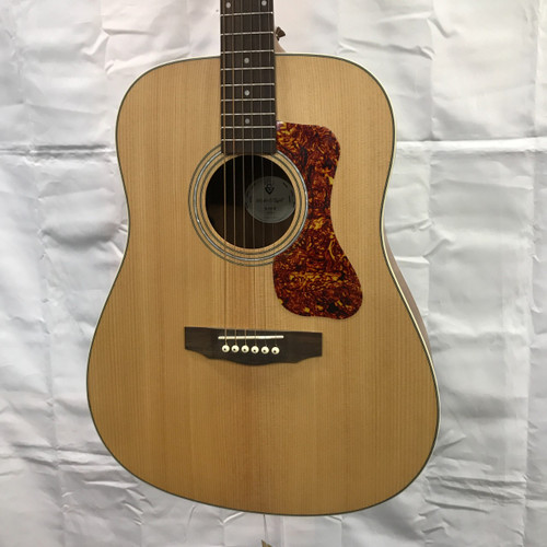 Vist Large View of Product Image Which is Used Guild D-240E Solid Top Acoustic Guitar Natural
