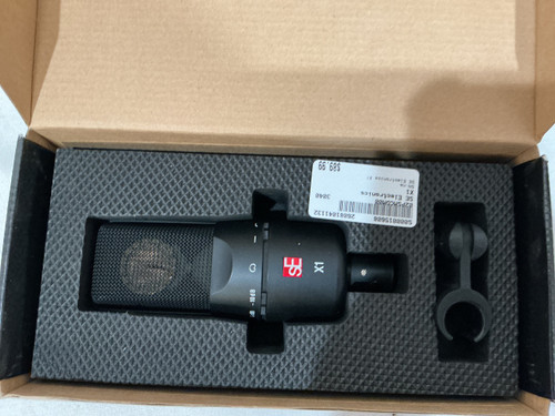 Vist Large View of Product Image Which is Used SE Electronics X1 Condenser Microphone