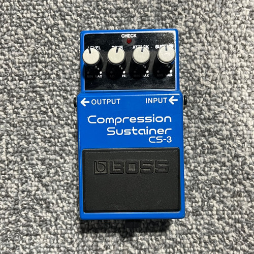 Vist Large View of Product Image Which is Used BOSS CS-3 COMPRESSION SUSTAINER Guitar Pedal (ACA)