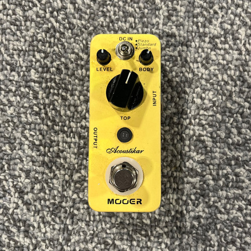 Vist Large View of Product Image Which is Used MOOER ACOUSTIKAR Acoustic Simulator Guitar Pedal