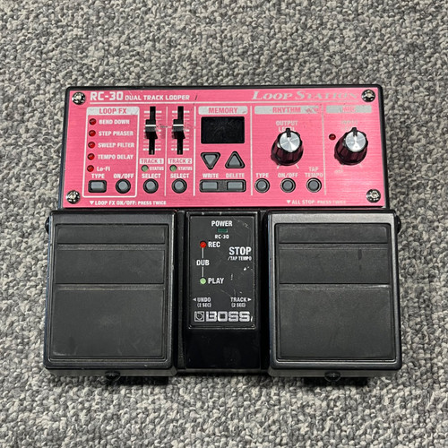Vist Large View of Product Image Which is Used BOSS RC-30 DUAL TRACK LOOPER Guitar Pedal