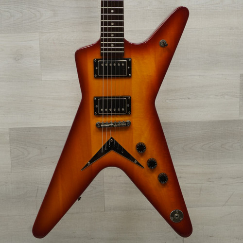 Vist Large View of Product Image Which is Used Dean Ml X Pointy Electric Guitar Cherry Sunburst