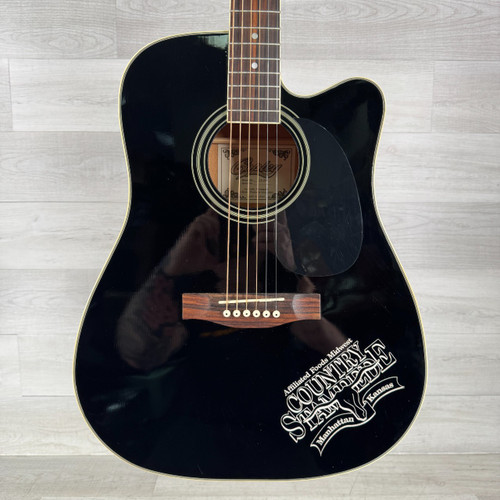 Vist Large View of Product Image Which is Used Copley CA-20B Acoustic Guitar - Black - AS IS - See Description